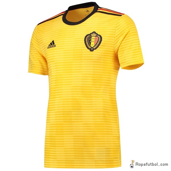 Camiseta Bélgica Replica Segunda 2018 Amarillo